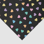 かわいいパステルゴシックキャンディハート 薄葉紙 (詳細)