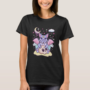 かわいいパステルゴシックIカワイトキモシー Tシャツ
