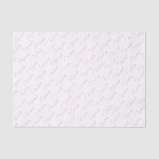 かわいいパステルゾウ 薄葉紙 (正面)