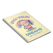 かわいいパステルノート ノートブック (右側)