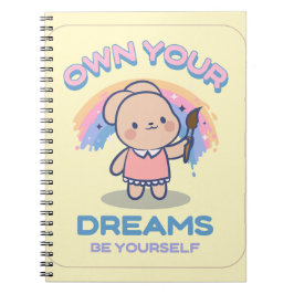 かわいいパステルノート ノートブック