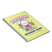 かわいいパステルノート ノートブック (右側)