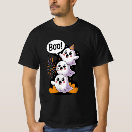 かわいいパステルハロウィンゴーストパーティー Tシャツ
