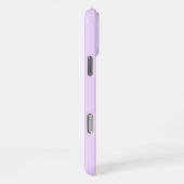 かわいいパステルパープルのうさぎのカスタムiPhoneケース iPhoneケース (右側面)