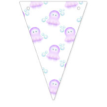 かわいいパステルピンクキッズウォーターカラークラゲ