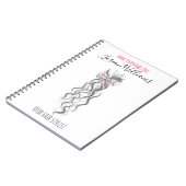 かわいいパステルブライド波型ヘアスタイルヘアサロンフローラ ノートブック (左側)