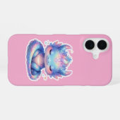 かわいいパステルベイビードラゴン iPhone 16ケース (裏面横)
