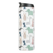 かわいいパステルベビー動物のパターン タンブラー (回転右)