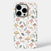 かわいいパステルマッシュルーム・毒キノコ柄 Case-Mate iPhoneケース (裏面)