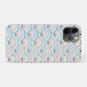 かわいいパステルレインボーパターン Case-Mate iPhoneケース (裏面(横))