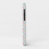 かわいいパステルレインボーパターン Case-Mate iPhoneケース (裏面/左)