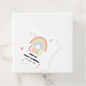 かわいいパステルレインボー1st誕生日 フェイバータグ (インサイチュ)