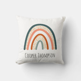かわいいパステルレインボー クッション