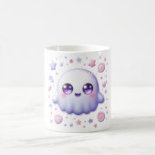 かわいいパステル幽霊マグ – かわいいハロウィーンカップ コーヒーマグカップ (中央)