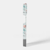 かわいいパステル恐竜のパターン iPhoneケース (右側面)