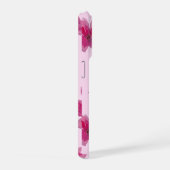 かわいいパステル風フラワーパターンiPhone 15 Pro iPhoneケース (右側面)