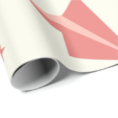 かわいいパステル飛行機パターンギフトラッピング紙 ラッピングペーパー (ロールコーナー)