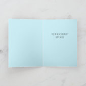 かわいいパステル イースターカード カード (内部)