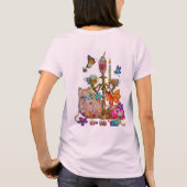 かわいいパステル Tシャツ (裏面)
