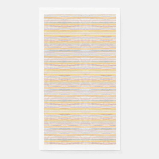 かわいいパターカラフルンストライプズブルー (正面)