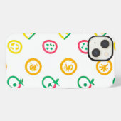 かわいいパターンのアートワーク。買今 iPhoneケース (裏面横)