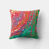 かわいいパターンアート クッション (裏面)