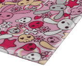 かわいいパターン カッティングボード (角)