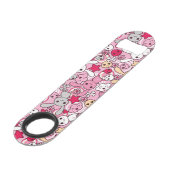 かわいいパターン スピード栓抜き (正面アングル)