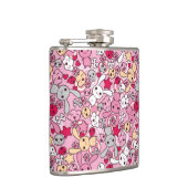 かわいいパターン フラスク (右)