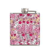 かわいいパターン フラスク (裏面)