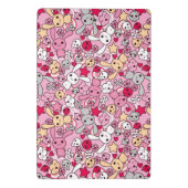 かわいいパターン ミニクリップボード (裏面)