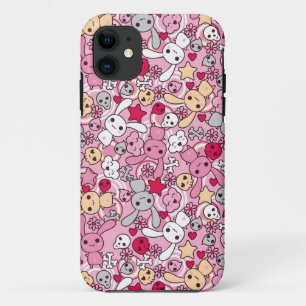 かわいいパターン iPhone 11 ケース