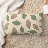 かわいいパター離れン ランバークッション (ブランケット)