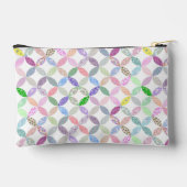 かわいいパッチワークキルティングをテーマカスタムにしたプロジェクト アクセサリーポーチ (裏面)