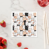 かわいいパップスナプキン スタンダードカクテルナプキン (インサイチュ)