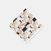 かわいいパップスナプキン スタンダードカクテルナプキン (角)