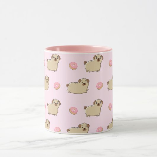 かわいいパップスマグカップ マグカップ (中央)