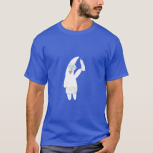 かわいいパトリックのアイスクリームコーン - 子供の鉛筆画 Tシャツ
