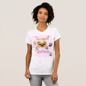 かわいいパパの娘のTシャツ Tシャツ (正面フル)
