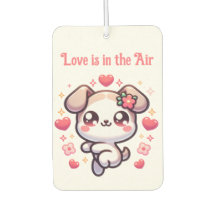 かわいいパピーラブエアフレッシュナー