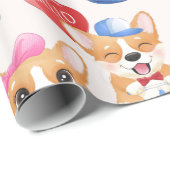 かわいいパピー ラッピングペーパー (ロールコーナー)