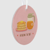 かわいいパンケーキおよびかえではオーナメント一緒に属します オーナメント (正面)