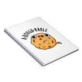 かわいいパンジー・ユーモア・クッキー・ジョーク ノートブック (右側)