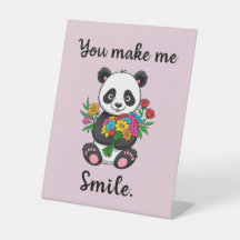 かわいいパンダあなたが私にスマイル