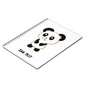 かわいいパンダかわいい ノートブック (左側)