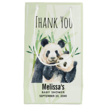 かわいいパンダが可愛い水彩赤ちゃんシャワー