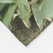 かわいいパンダくまの食べ物はフリースブランケットを去ります フリースブランケット (角)