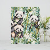 かわいいパンダと竹 (スタンド正面)