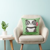かわいいパンダのイラスト クッション (椅子)