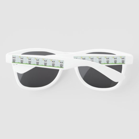 かわいいパンダのイラスト サングラス (裏面)